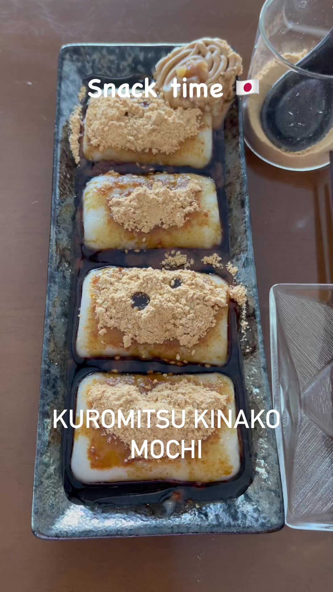 I can eat this everyday!!! It is THAT GOOD! Kinako is roasted