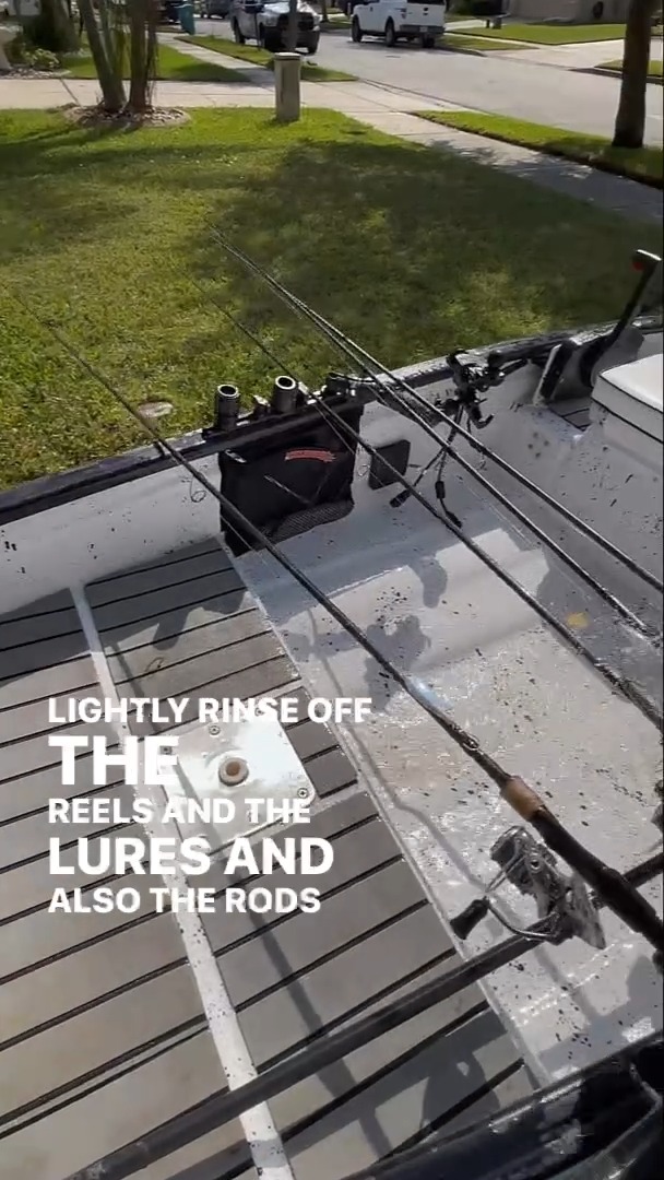 best solution to spray on saltwater reels after use Salts Gone Ready With Battery Operated Sprayer  Salts Gone The Best Saltwater Spinning Reels