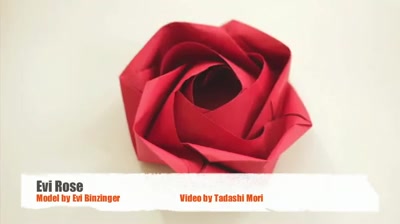 必学！用纸张折出玫瑰花！】 | 玫瑰花很漂亮，但是它生命很短暂，而且 ...