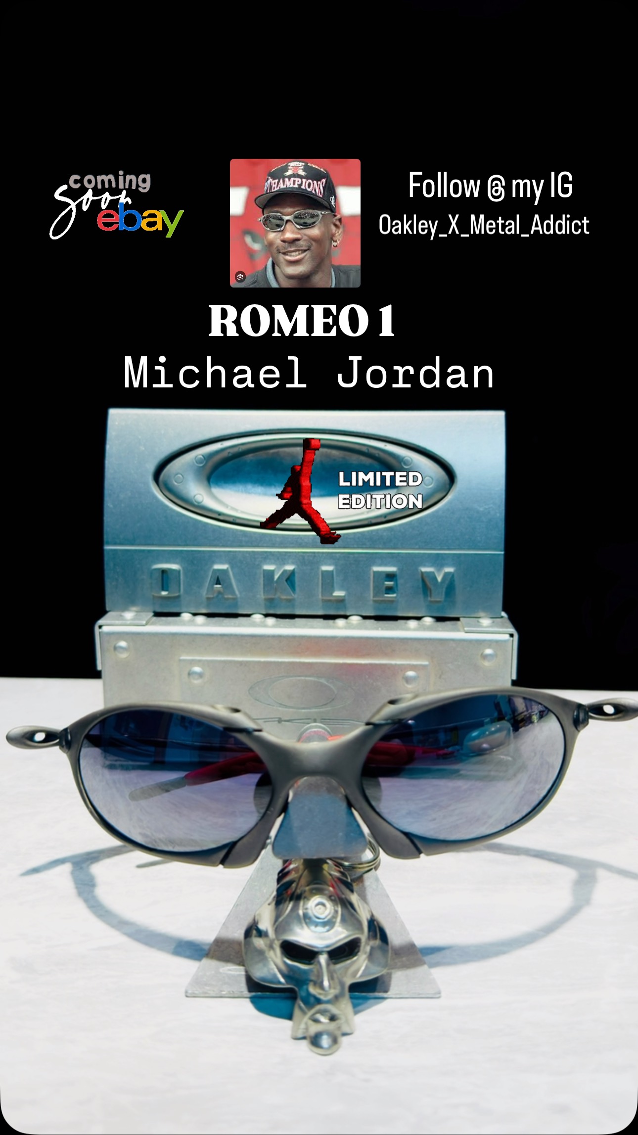 Released in 2004 and built from Oakley's O-Luminum alloy, the