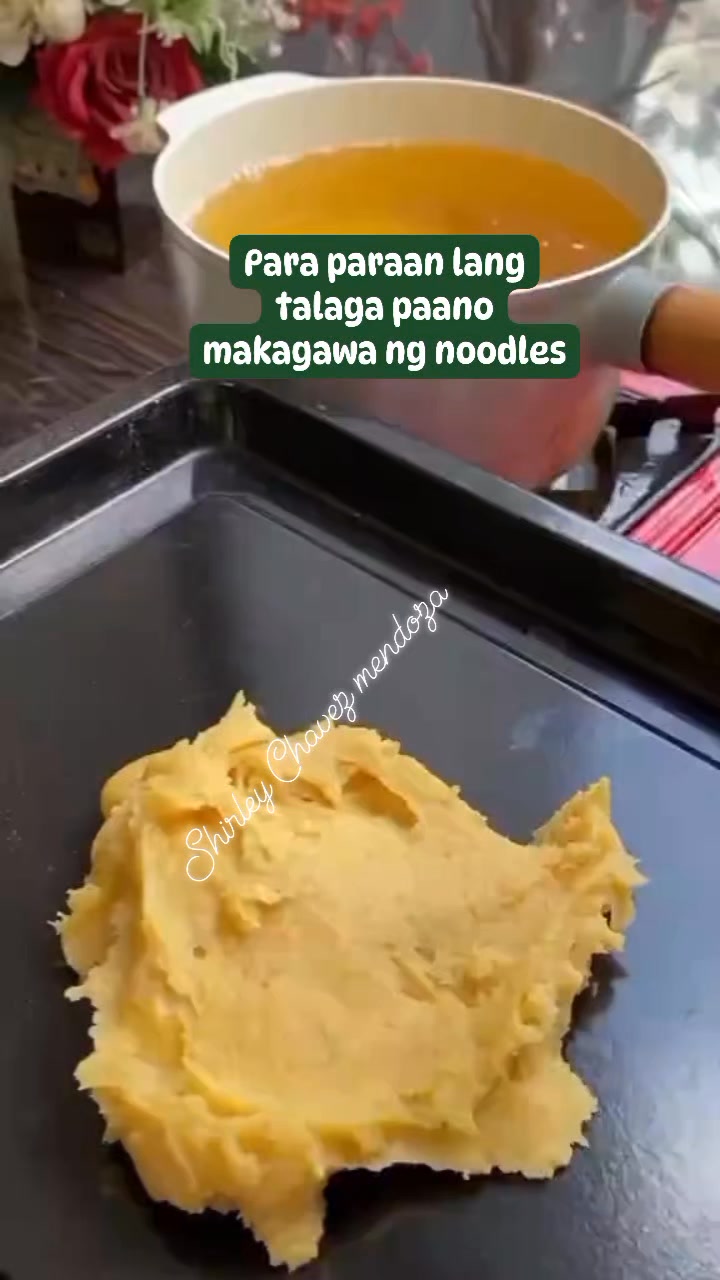 Maparaan sa paggawa ng noodles #noodles #resourceful #creative # ...