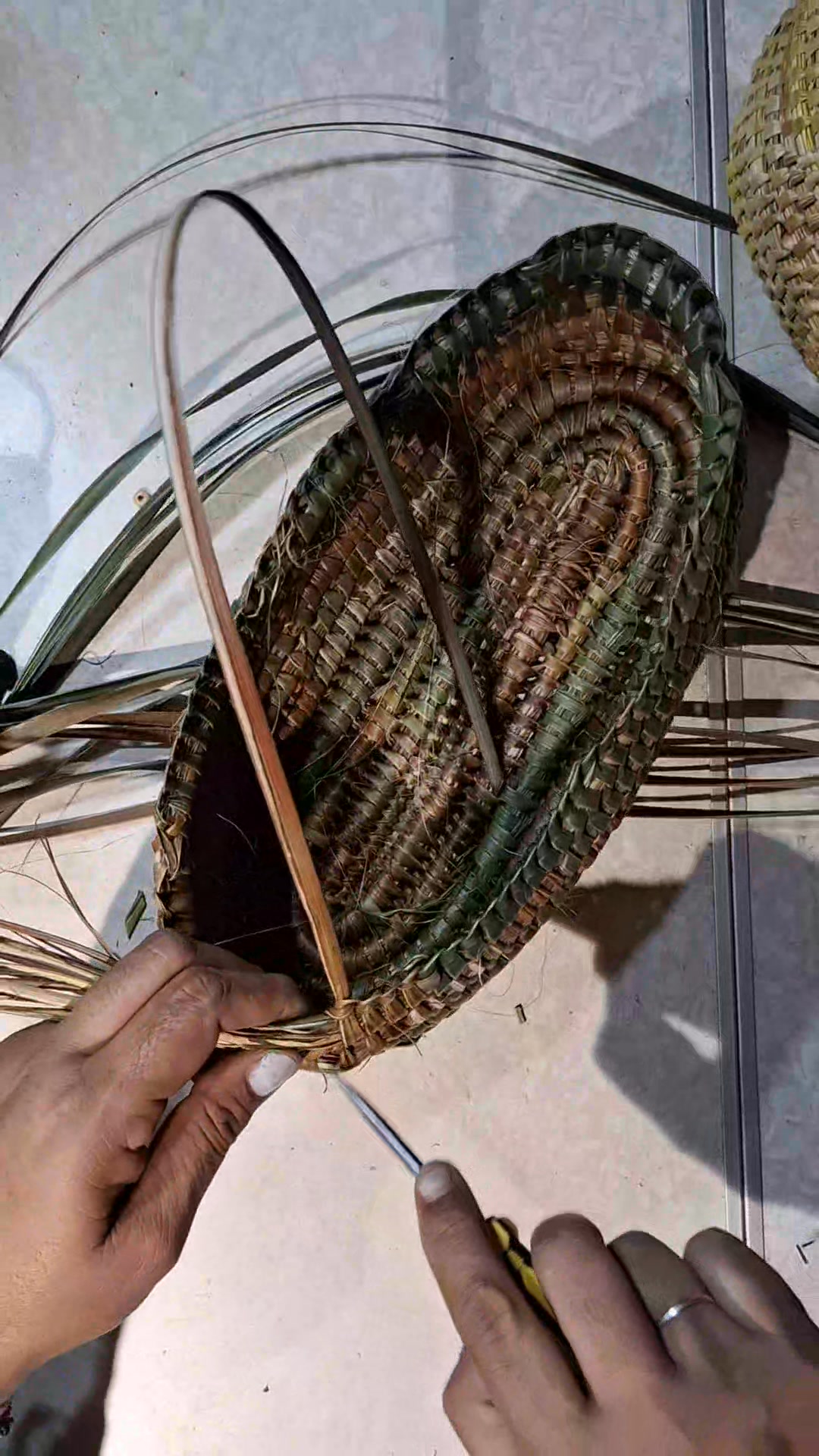 Retomando el tejido, con esta Fibra natural llamada manila también ...