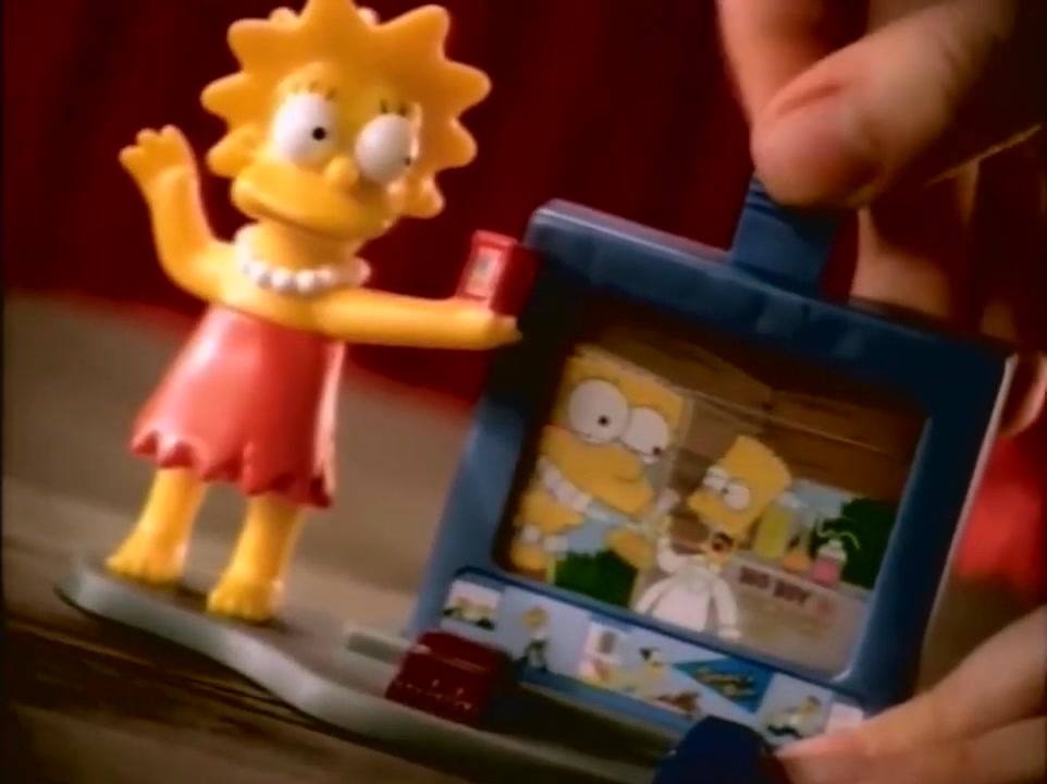 In 2001, Burger King partnered with The Simpsons to give out