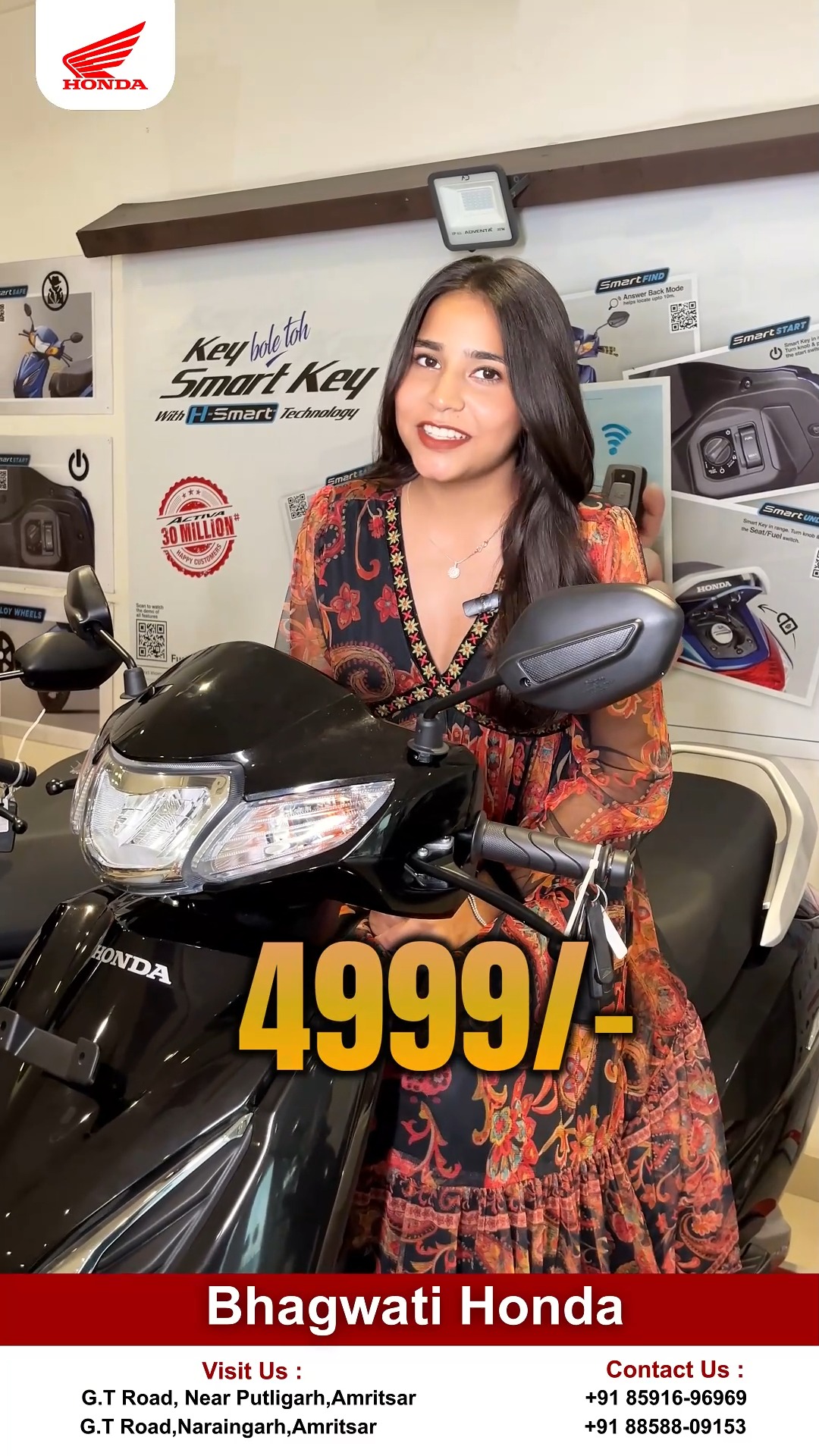 あい 🚨 Hot Deal Alert at Bhagwati Honda! 🚨 Ride home your brand new
