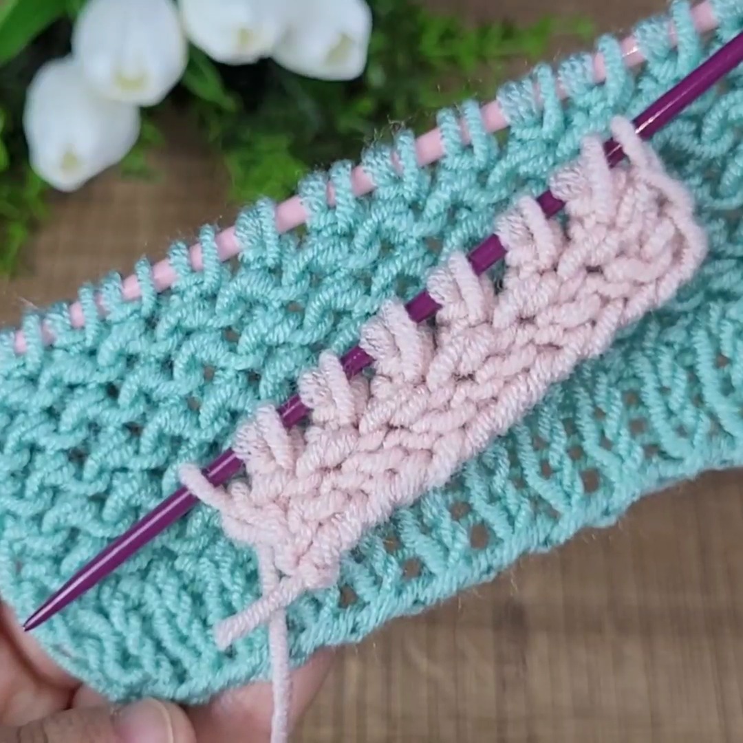 Gösterişli iki şiş örgü #easy #knitting | Gösterişli iki şiş örgü #easy ...