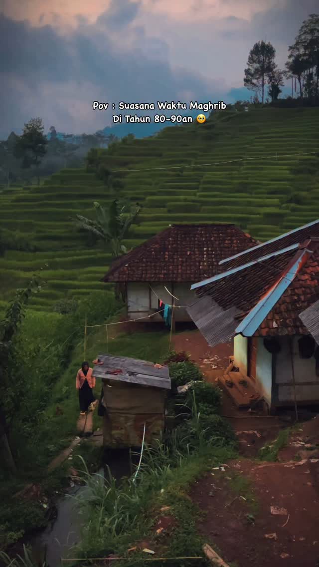 Suasana yang dirindukan 🥹 - #reels #nostalgia #zamandoeloe #kampung # ...