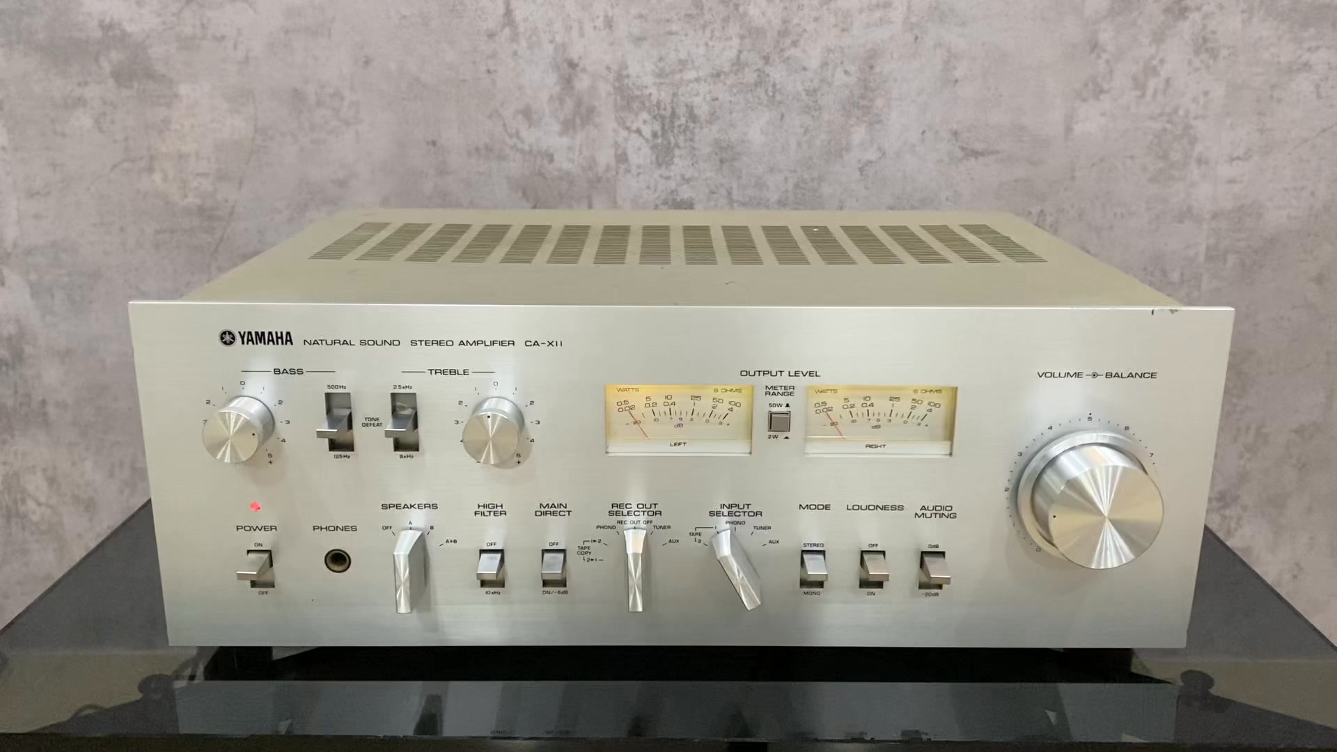 แอมป์ YAMAHA CA-XII Japan แอมป์ยุค 70 สวย classic เสียงดีเป็น