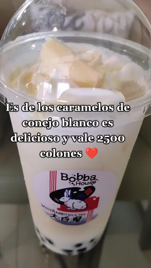 White rabbit milk tea..el clásico confite de conejo que les encantan ...