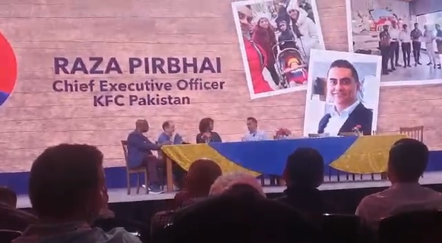 KFC Pakistan's CEO Raza Pirbhai was awarded the Shine Award for his ...