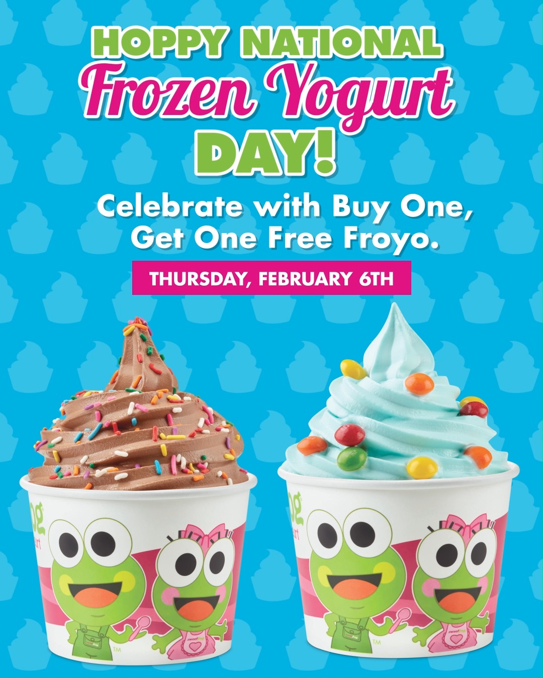 The HOPpiest day of the year is here! 🥳🎉 sweetFrog is celebrating ...