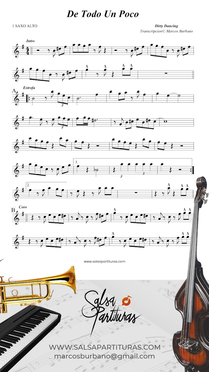 Salsa Partituras - Transcripciones Musicales