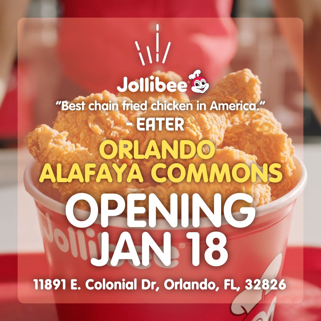 Jollibee opens in Orlando with crispy fried chicken and peach