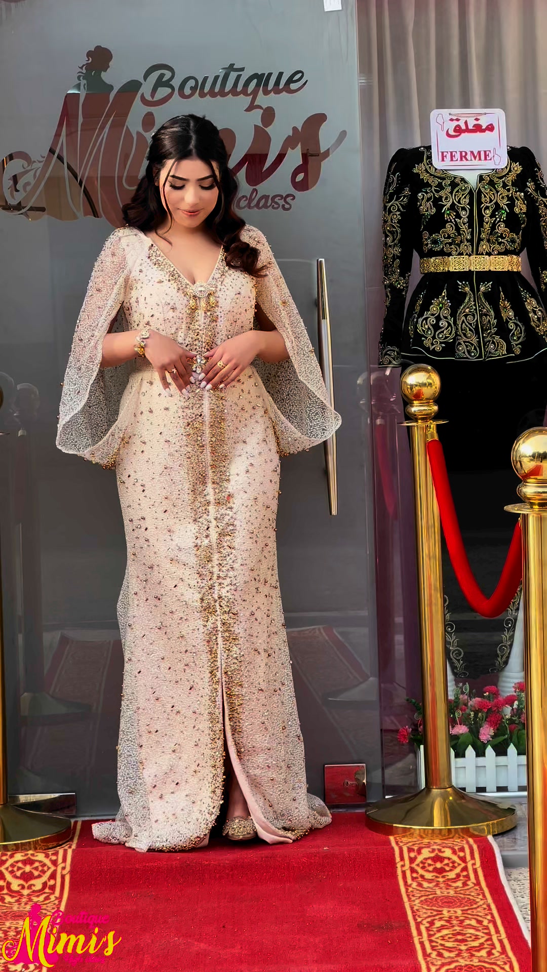 ⚜️Un magnifique caftan en forme de robe pour vos fiançailles💍💎. ⚜️Une ...