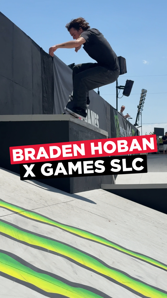 Braden Hoban is the top qualifier in Men's Skateboard Street