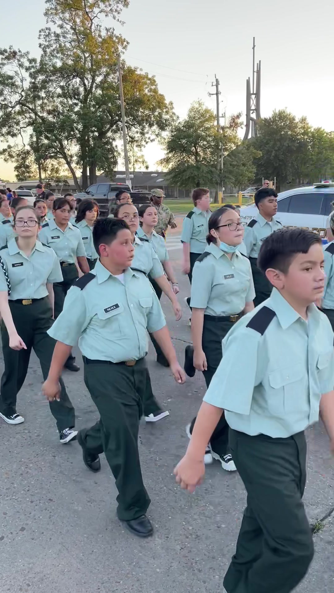 So proud of our LOTC marching proudly at the @ChannelviewHS Homecoming ...