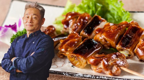 Receita completa de Yakitori e Molho tarê 🥗Ingredientes: Para o