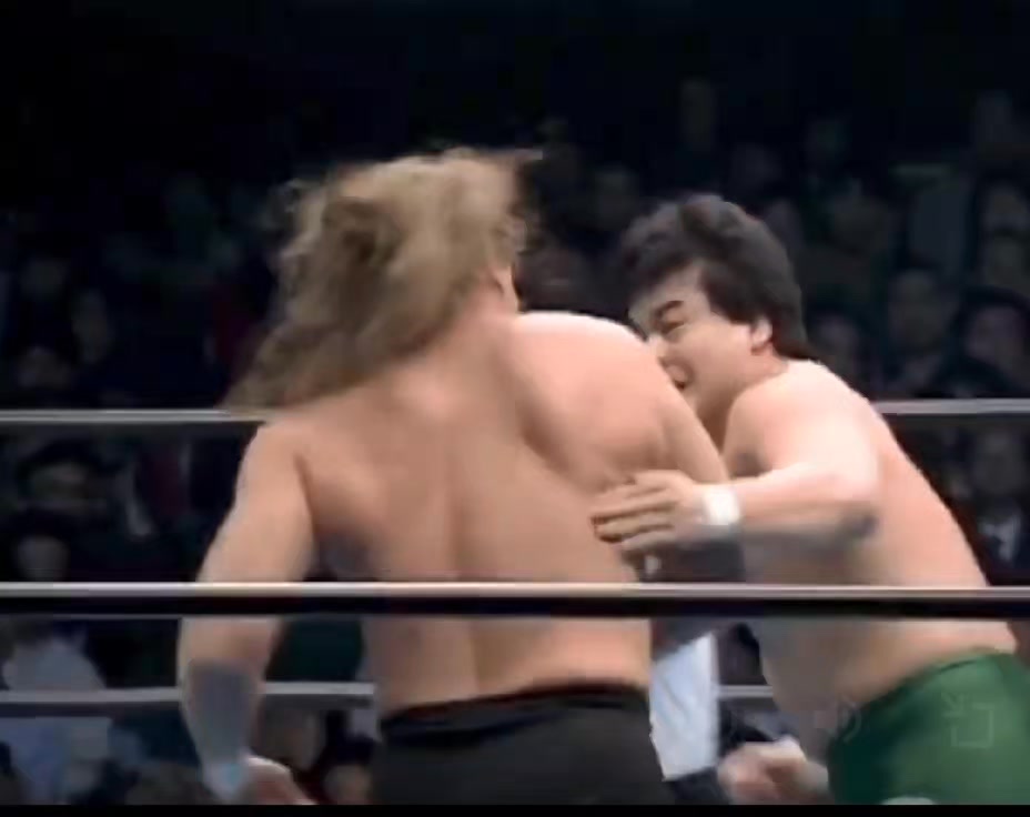 onthisday in 1991: Steve Williams and Terry Gordy vs Mitsuharu