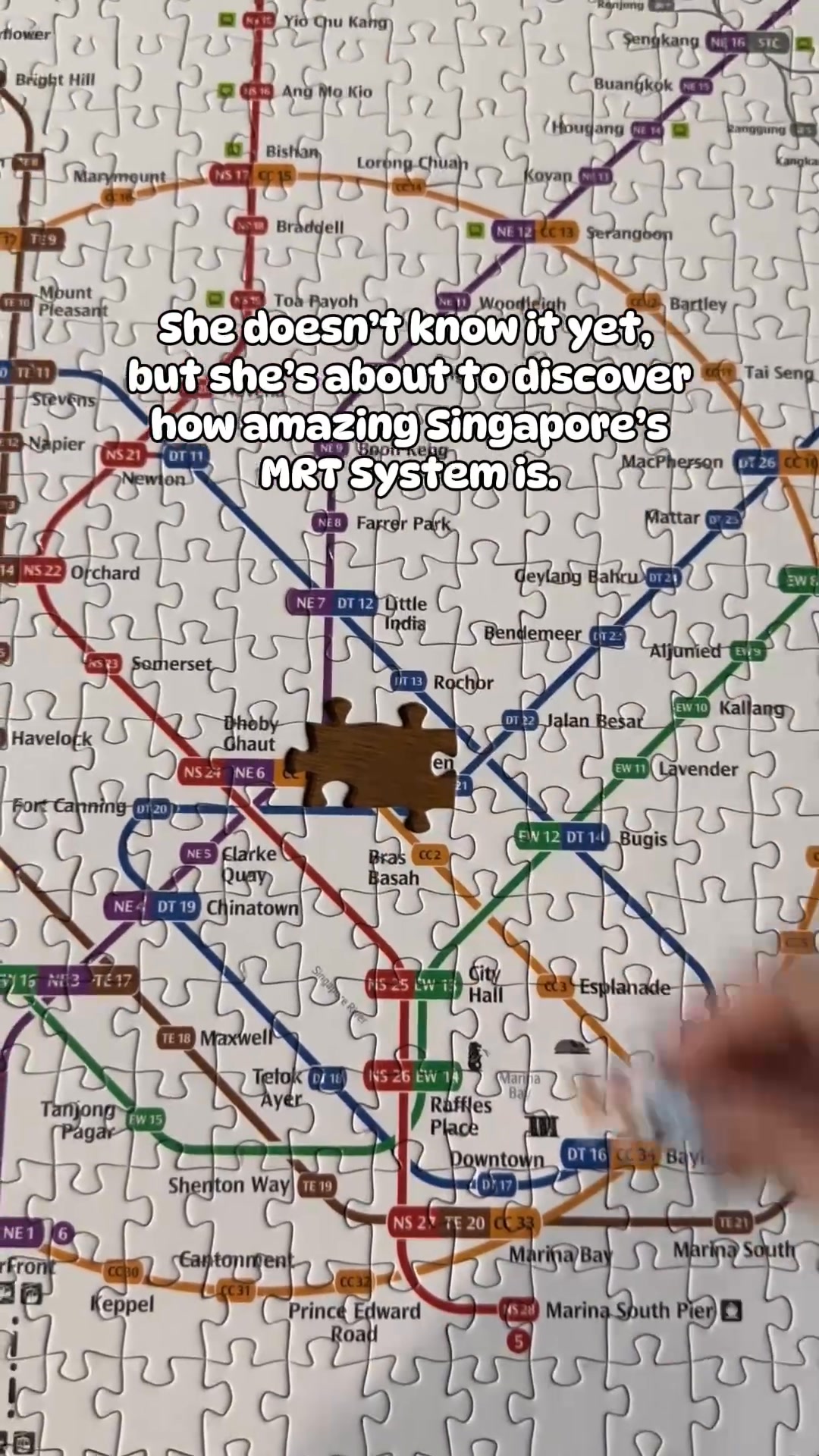 まっこページです Who needs to refer to a map when you have this all-in-one jigsaw
