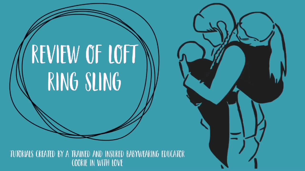 ? LOFT RING SLING REVIEW ? This is the shanti forest ring sling 