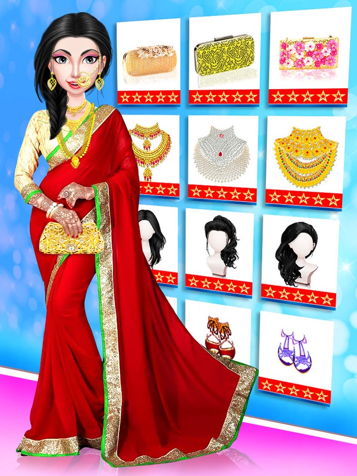 green emerald velvet dress Indian Makeover Dress Up Games For Girls 2023 Dress Up Competition Games