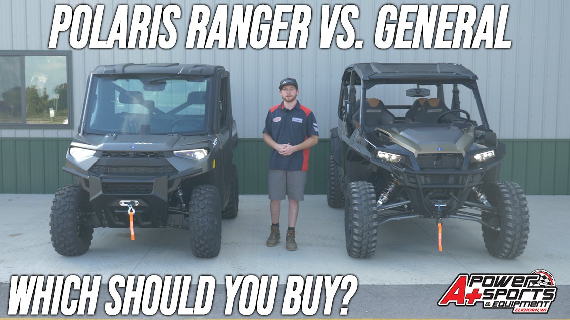 2022 Polaris Ranger vs General Comparison. Which Should You Buy? | 2022 ...