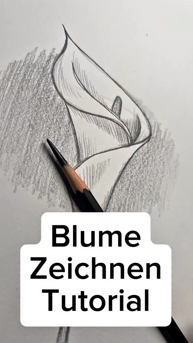 Blumen Zeichnen Tutorial für Anfänger - Endlich Blumen realistisch ...