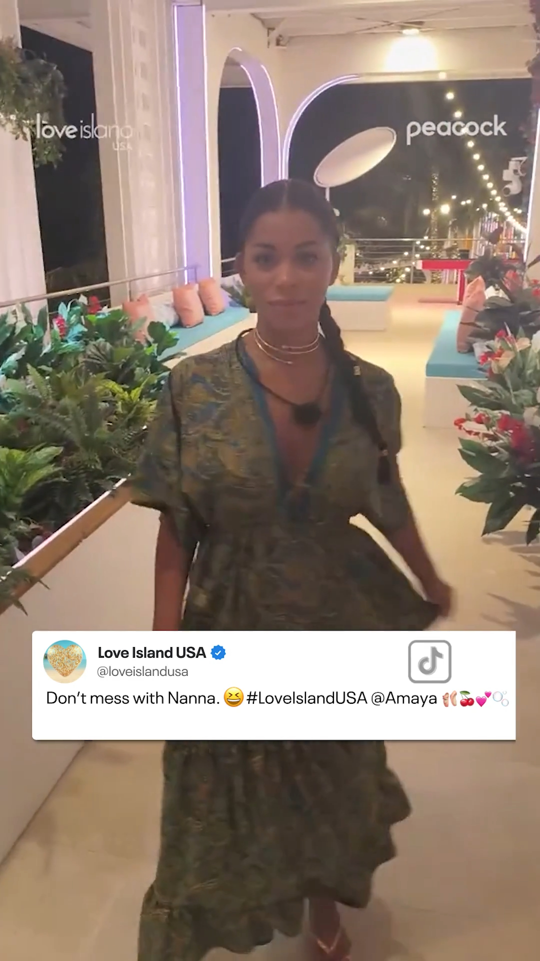 amaya love island green dress Papaya is a fashion icon. 👏 #LoveIslandUSA (🎥: @loveislandusa/Peacock) | E! News Fabric: Sequins