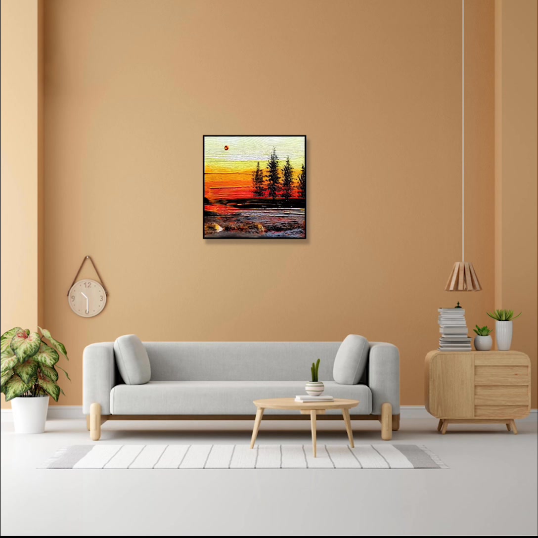 Awesome painting technique 🎨💫 ️🔥 Amazing acrylic painting 😍😍😍😍 ...