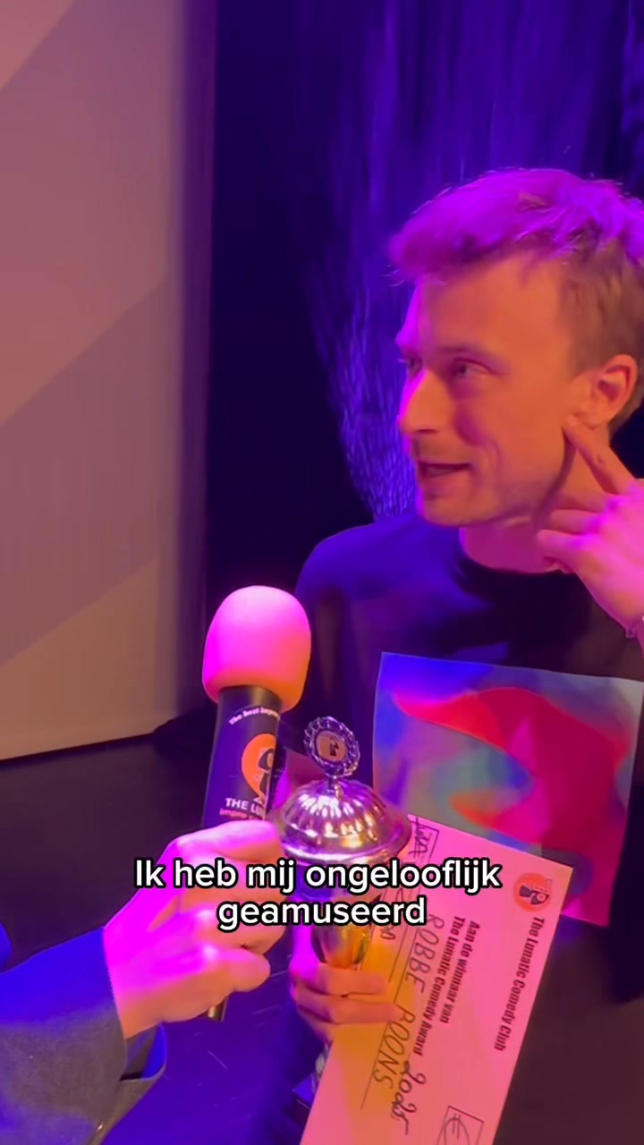 And the winner is… Robbe Boons ! 🏆 Robbe Boons, de 33-jarige ...