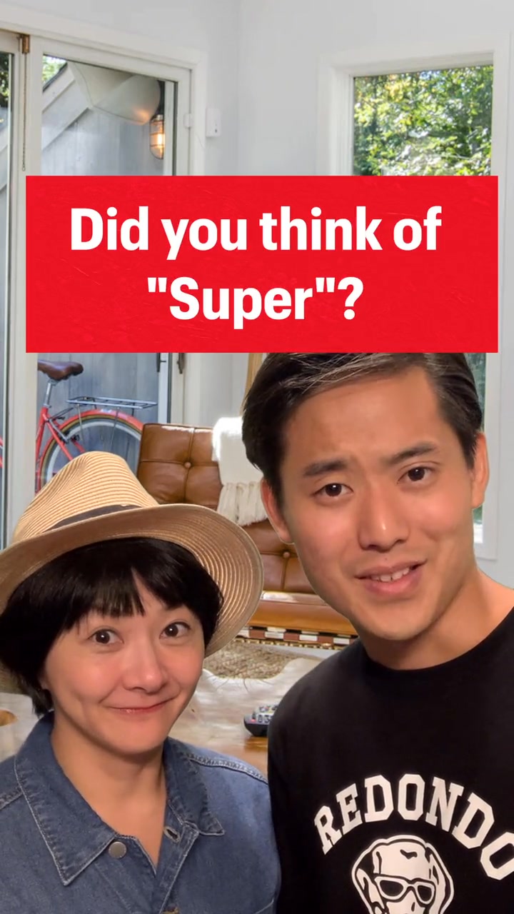 We DON'T say 
