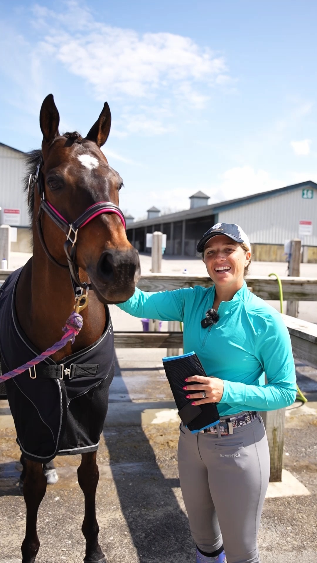 It's cross-country day at @kentuckythreedayevent — and we’re all here ...
