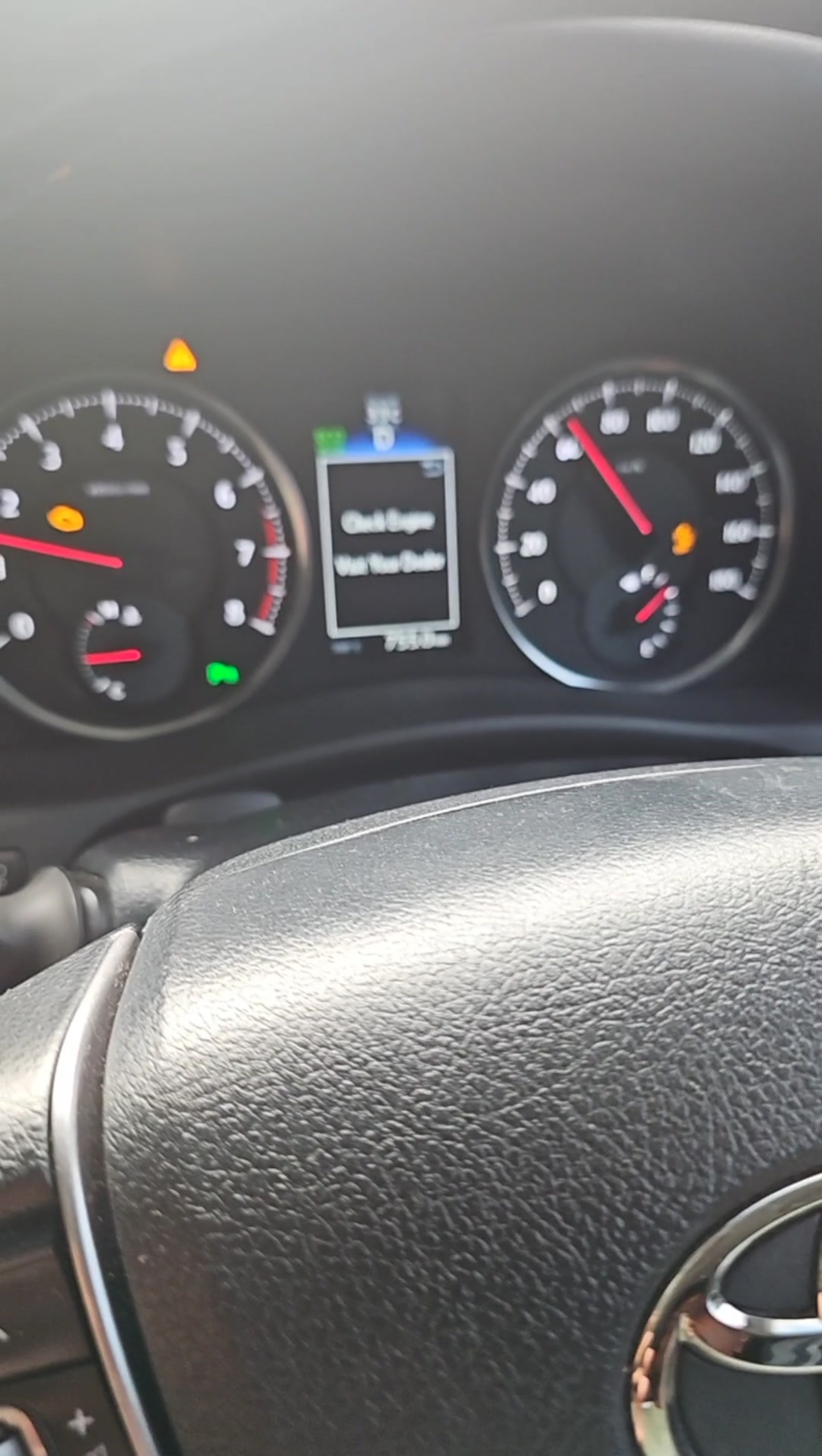 What is this sign and how to solve it on Vellfire and Alphard