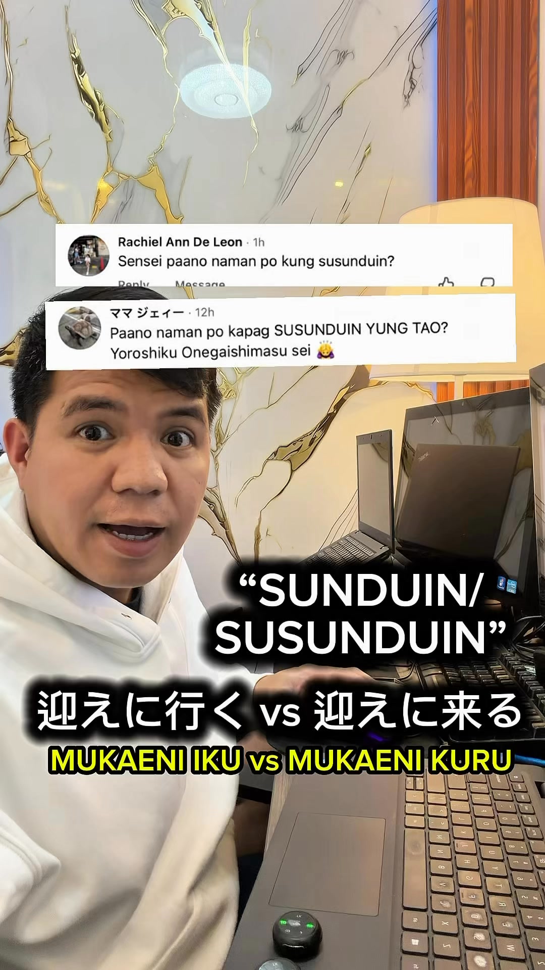 Part1: “SUNDUIN or SUSUNDUIN” むかえにいく. Bukas po Ang むかえにくる | Beyondo ...