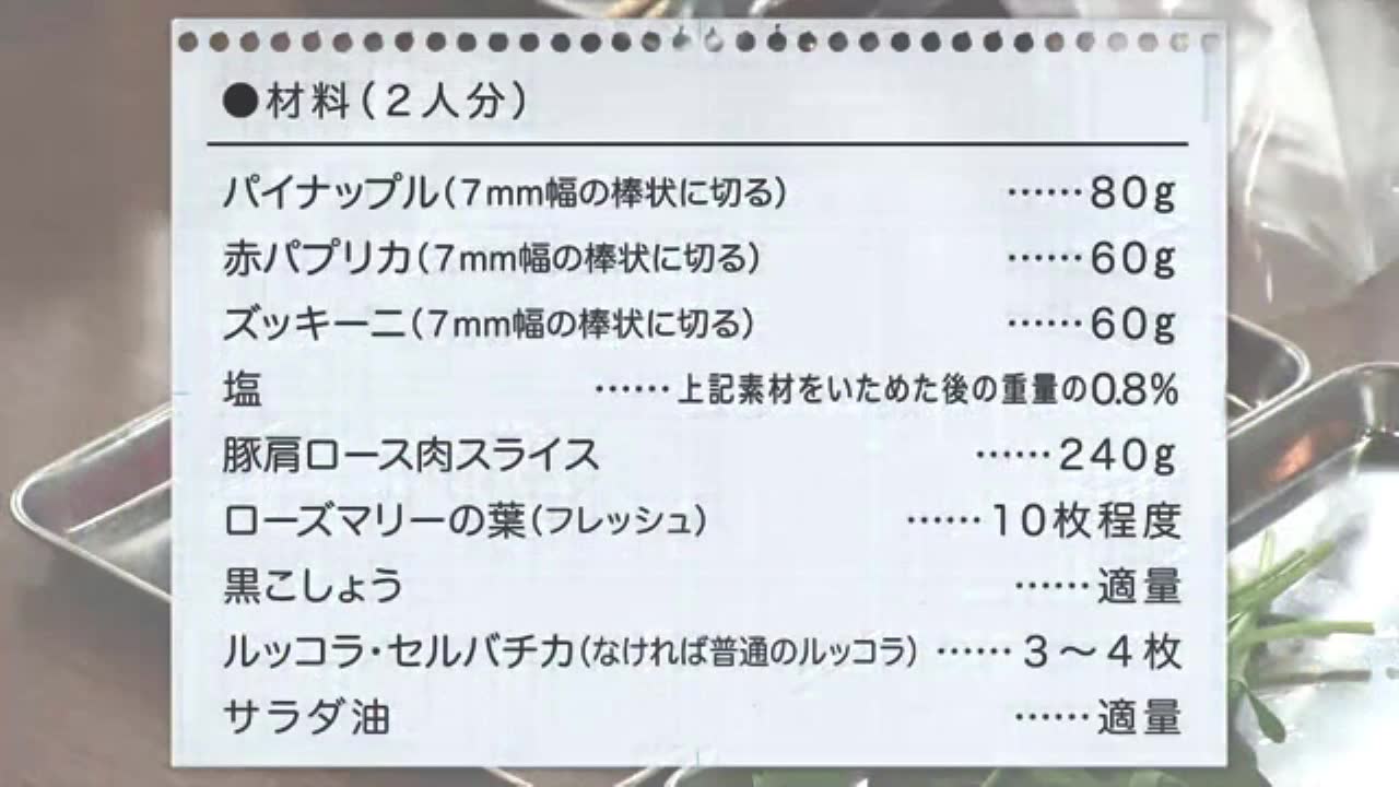 Dzero 水島弘史の 調理の科学 第7号 毒出しレシピ