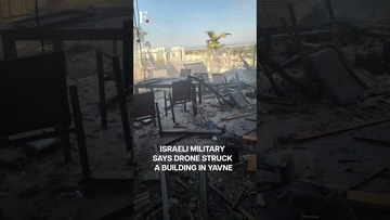 Houthi Drone Strikes Central Israel's Yavne City, Israeli Military ...