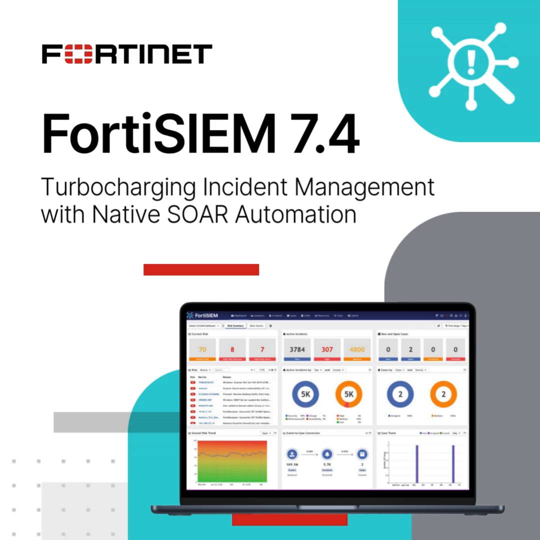🧬 Meet the next generation of SIEM. Our latest #FortiSIEM 7.4 update ...