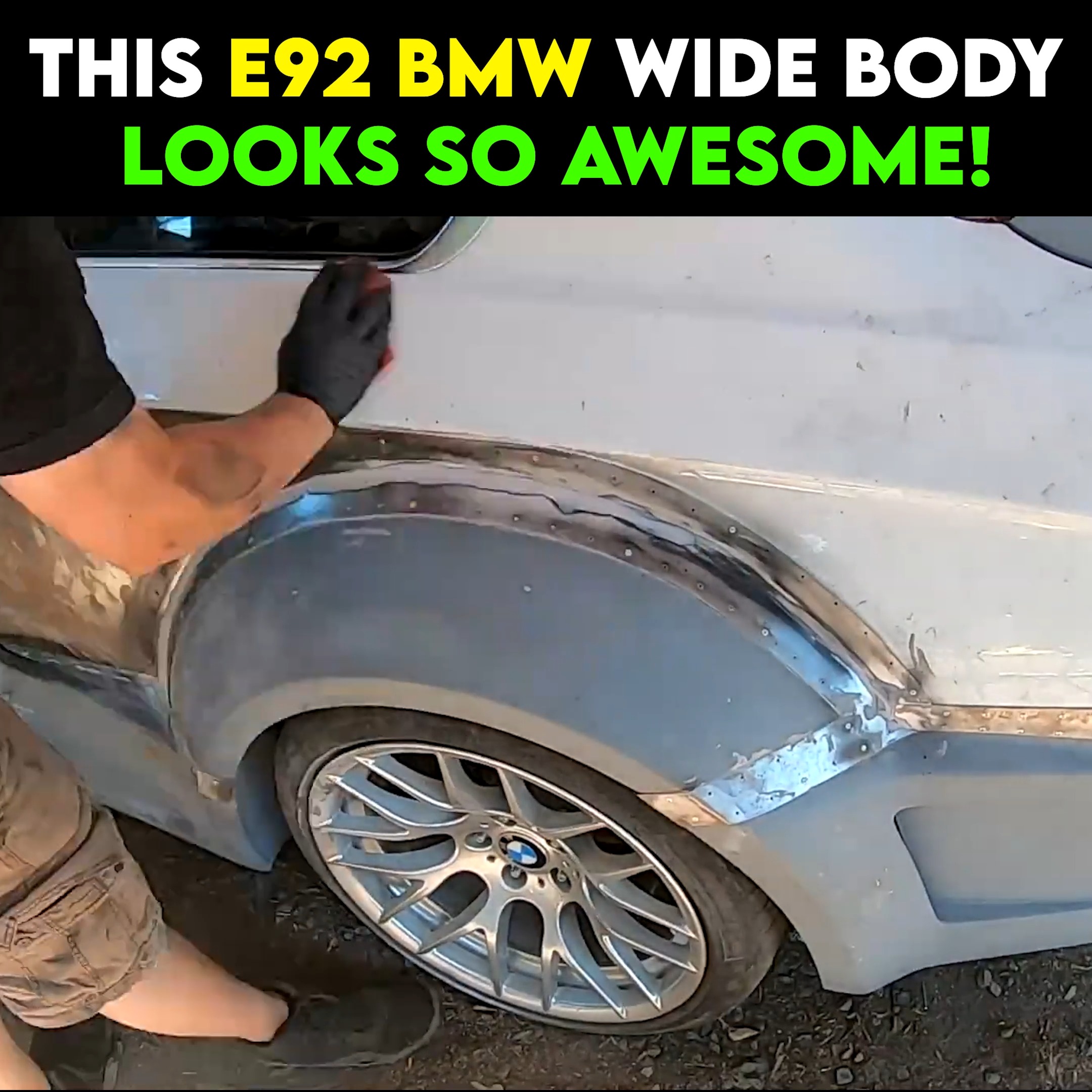 B is for Build - This E92 BMW WIDEBODY Turned Out So GOOD! 😀 | Facebook