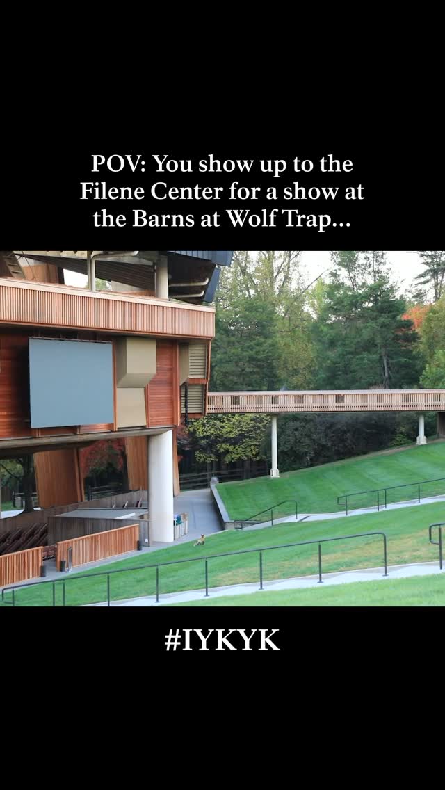 #MondayMood 🦊🤦🏻‍♀️🎶 The Barns at Wolf Trap belongs to our partner, the ...
