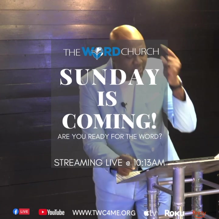 Sunday Is Coming! Are you ready for the WORD? We are, and we look ...