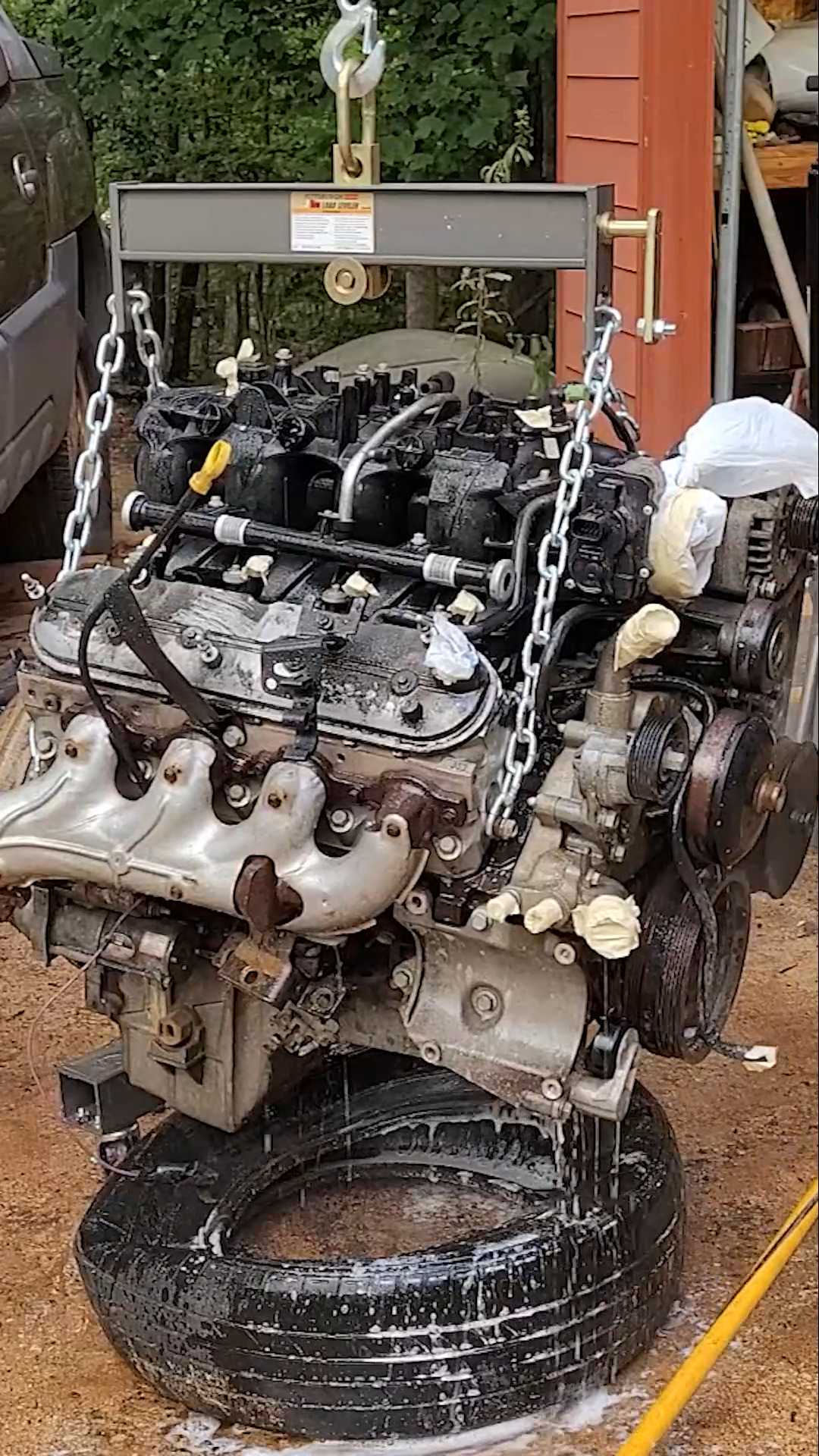 Chevy Truck Engine DEEP Clean #mechanic #chevy #chevytrucks #silverado ...