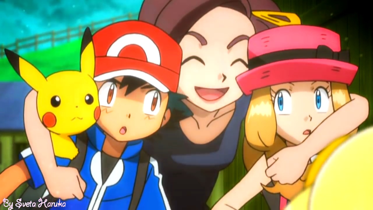 Ash and Serena Kiss Episode 47 (Uncensored) (English Dub) [HD ...