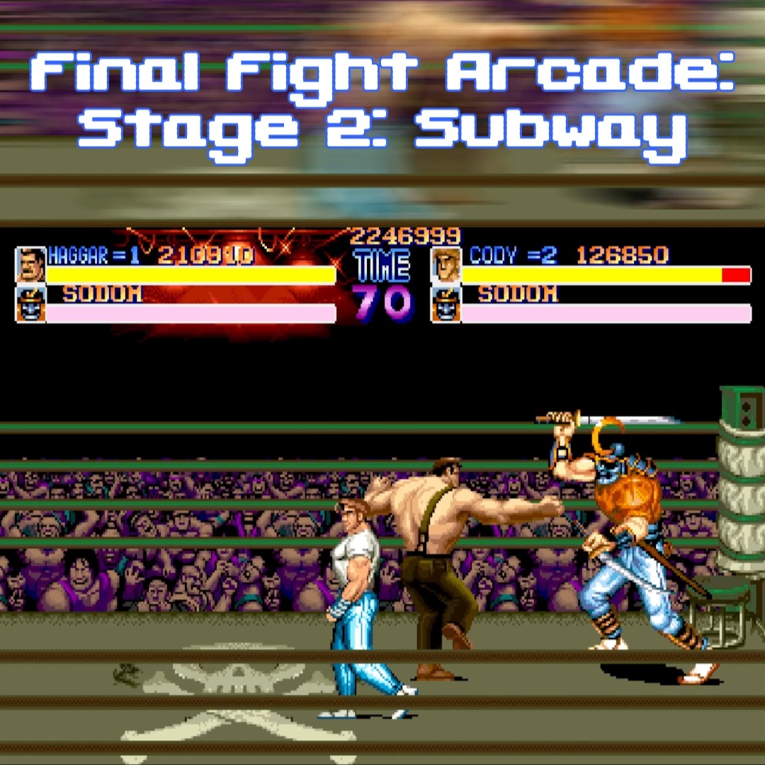 This is the Subway (Stage 2) of Final Fight arcade game. Mrs