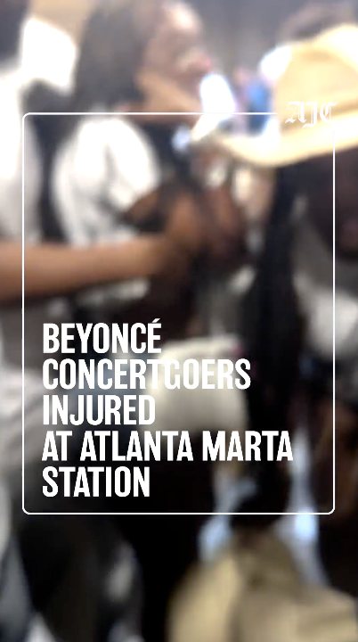 Chaos broke out at Atlanta’s Vine City MARTA station after a Beyoncé ...
