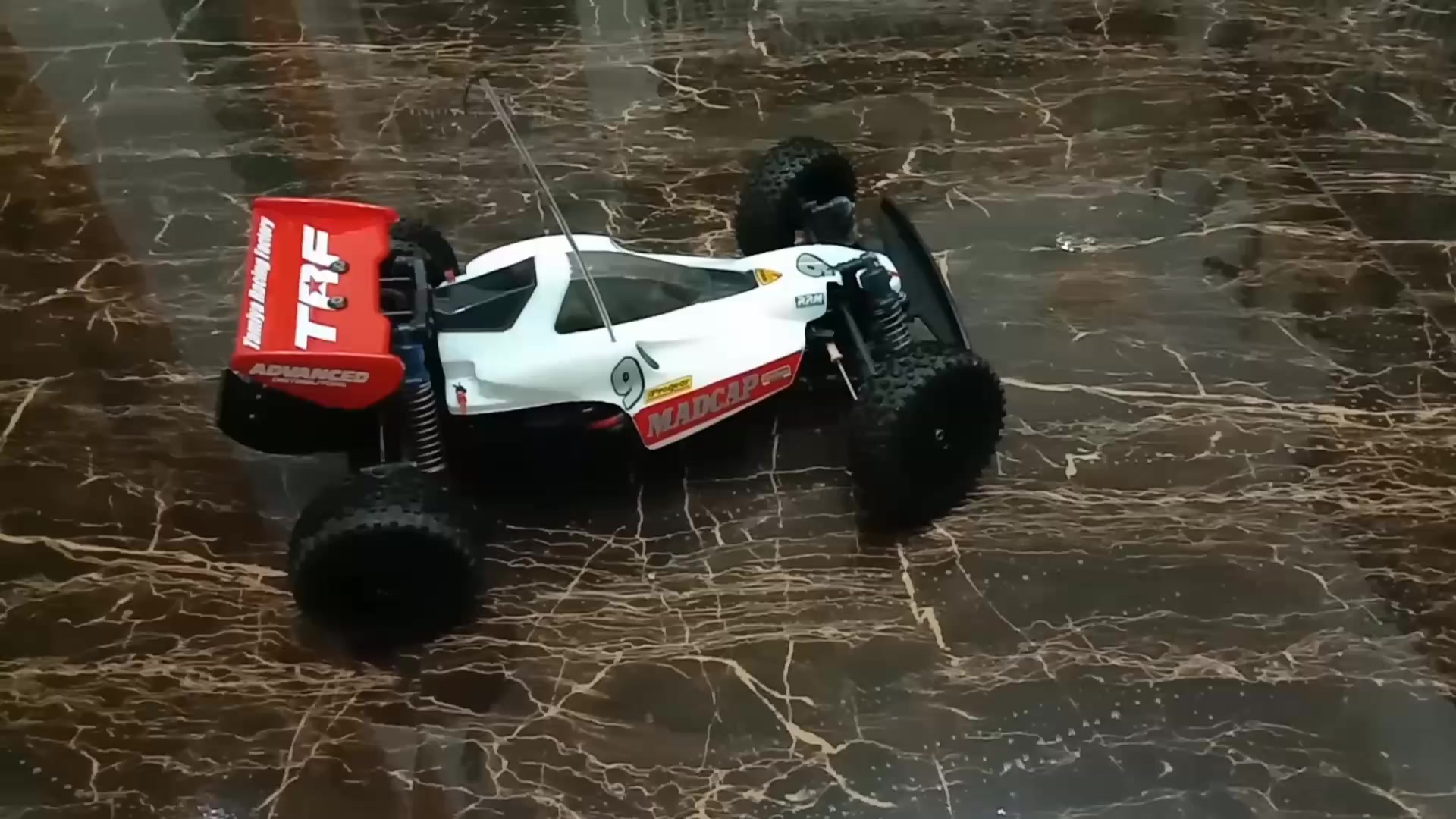 Original vintage Tamiya Madcap with Sanwa radio and servos