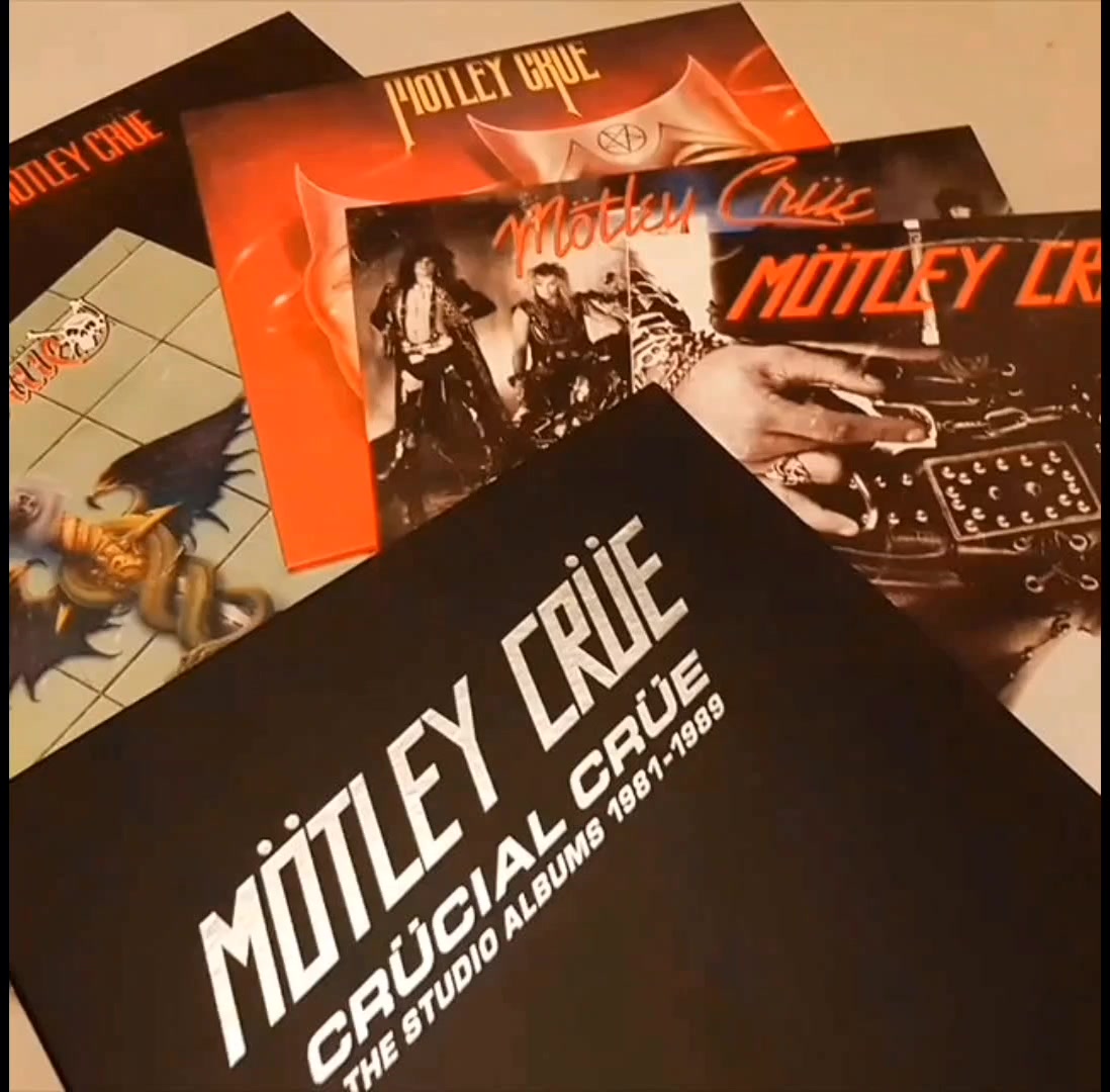 🔥 Crücial Crüe 1981 - 1989 🔥 LIMITED EDITION PICTURE DISC BOXSET