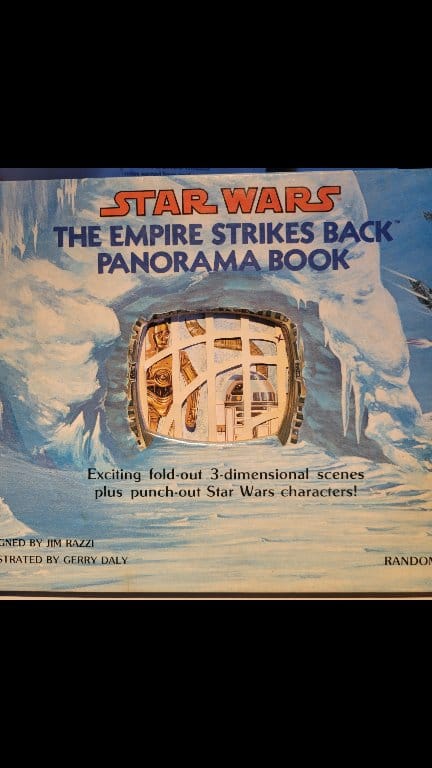1981 STAR WARS 帝国の逆襲 パノラマブック 洋書　当時物　レトロ 1978 Star Wars Pop Up book. So cool! #starwarsfan #vintagestarwars