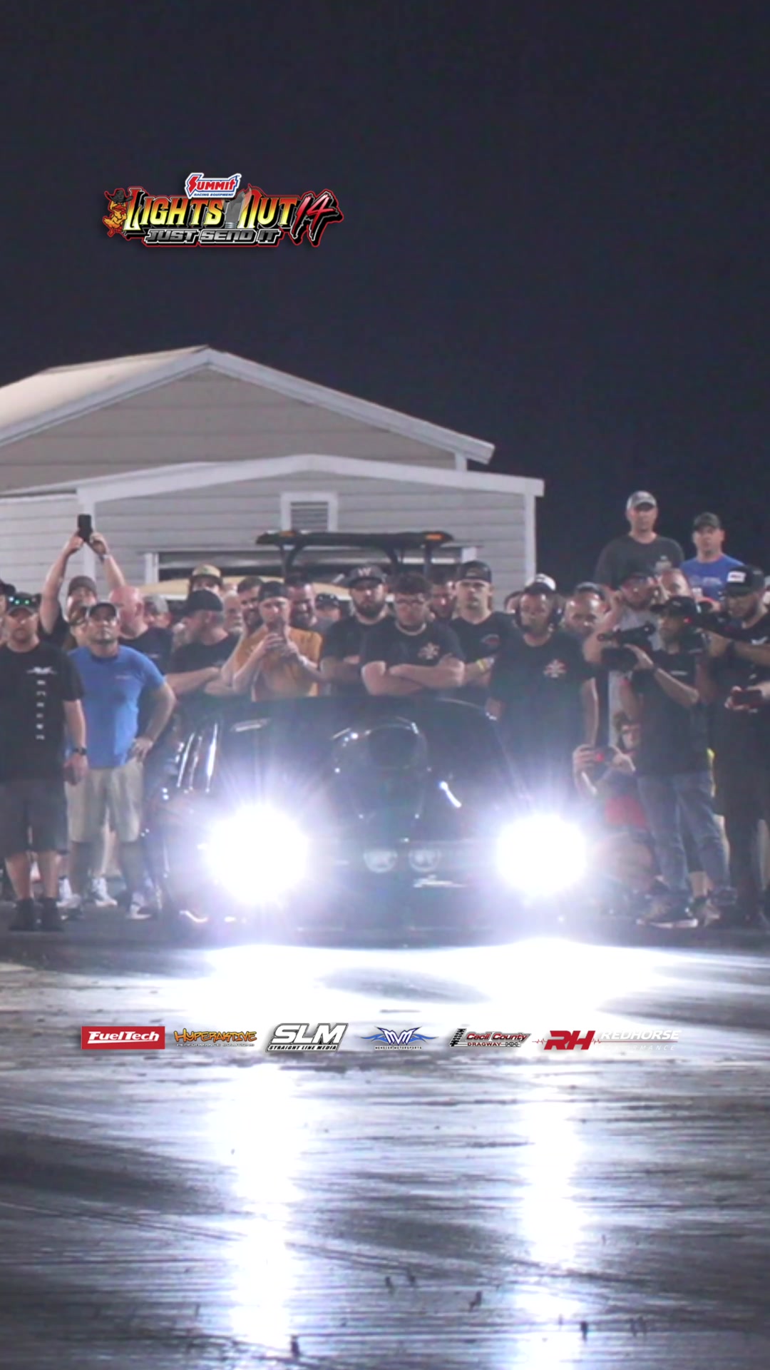 Brian McGee taking flight in his gorgeous Pro275 67’ Mustang at Lights ...