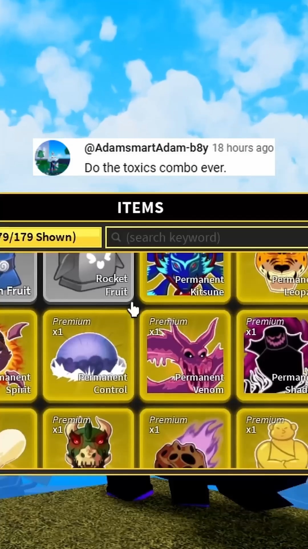 SKILLED Venom Combo! #roblox #bloxfruits #bloxfruitsroblox #venomcombo