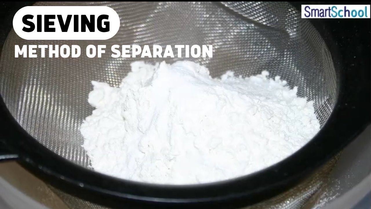 Sieving is a method by which fine particles are separated from bigger ...