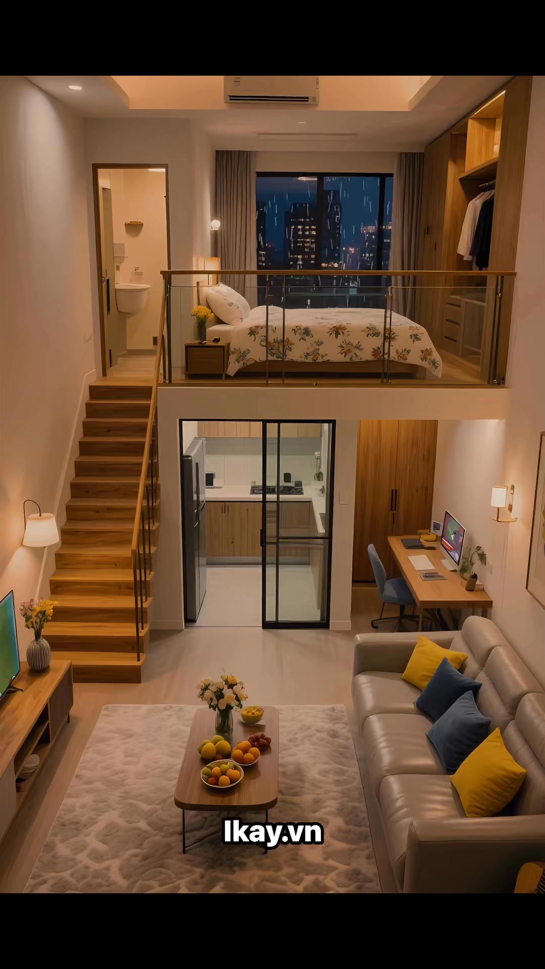 Căn nhà nhỏ của cặp vợ chồng trẻ #ikay #nhadep #noithat | ELKAY Design ...